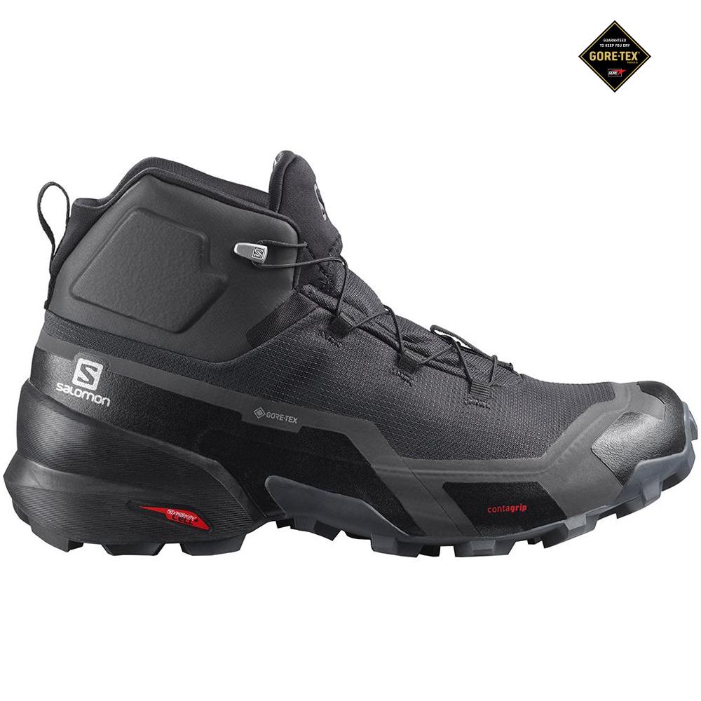 Salomon CROSS HIKE MID GORE-TEX Botas De Montaña Hombre - Negras - Colombia (81759-RPLE)